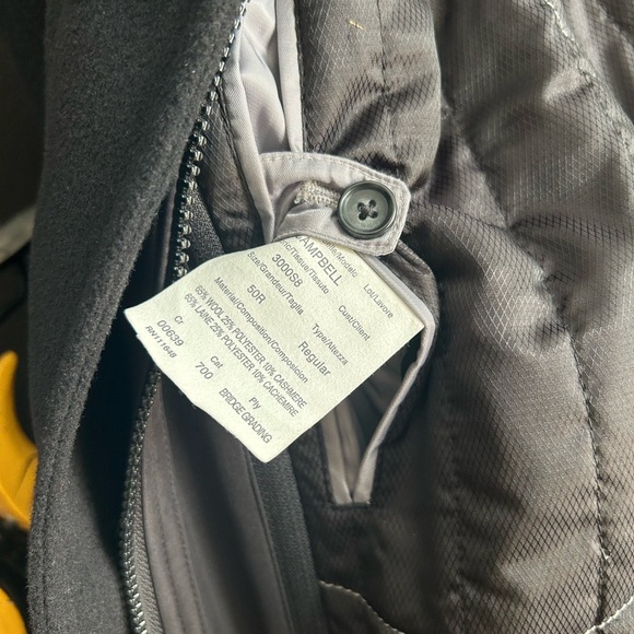 Horst Men’s Winter Jacket Pea Coat 50R Cashmere Wool Blend - Picture 14 of 16